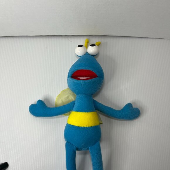 Vintage 1990's Applause Jim Henson Blue Twiddlebug Stuffed Animal/Plush 13" - Picture 13 of 13